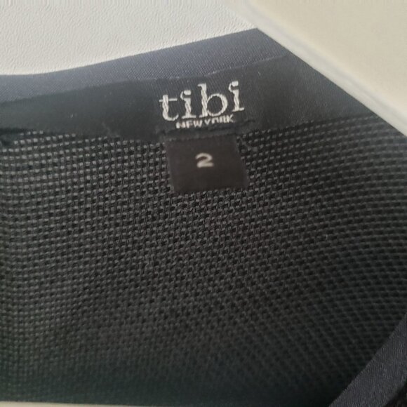 Tibi Floral Fields Long-Sleeve Ruffled Asymmetric Dress size 2 - Picture 5 of 6